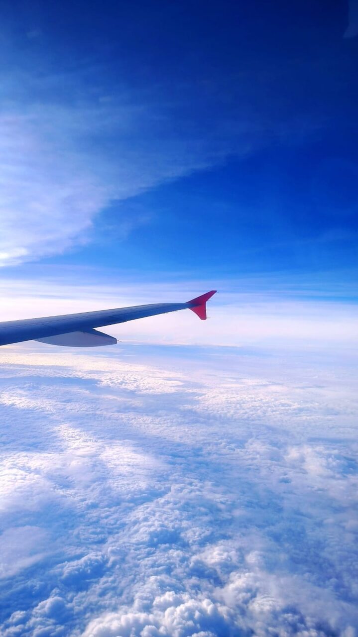 From a window seat